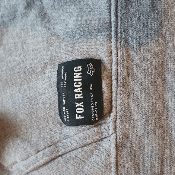 Fox Gray and White Men's Sweater - Picture 4 of 7